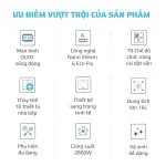 Nồi chiên hấp đa năng OLIVO SF1600