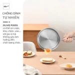 CHẢO INOX OLIVO P2055 Kèm nắp