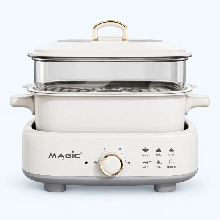 Nồi hấp lẩu 2 in 1 Magic Eco AC-281