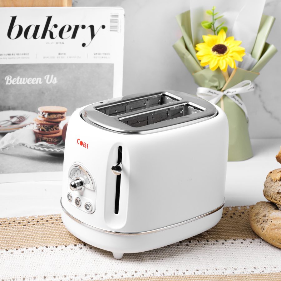 Máy nướng bánh mì Toaster 2 ngăn COBI màu trắng CB-TO-0201-W 341709