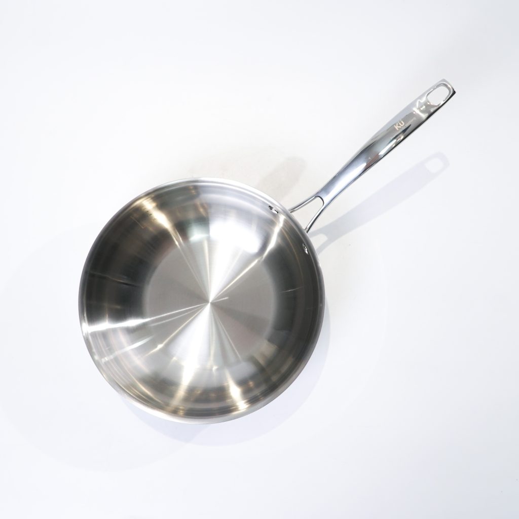 Chảo inox 316 26cm lòng sâu cao cấp KUCHEN KU W261316