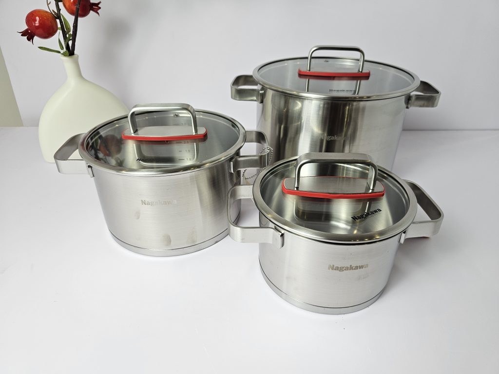Bộ nồi inox Nagakawa NAG1357