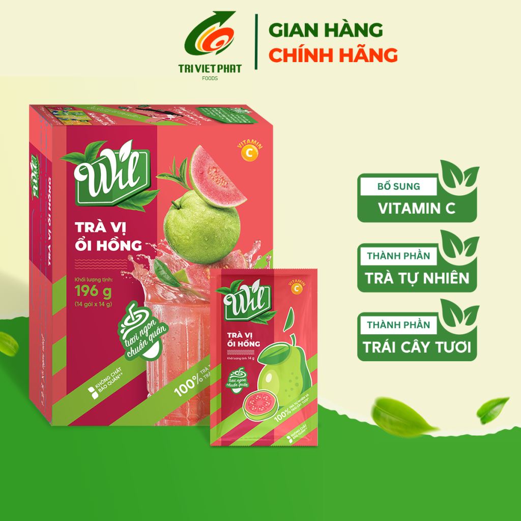 Trà vị ổi hồng 196g